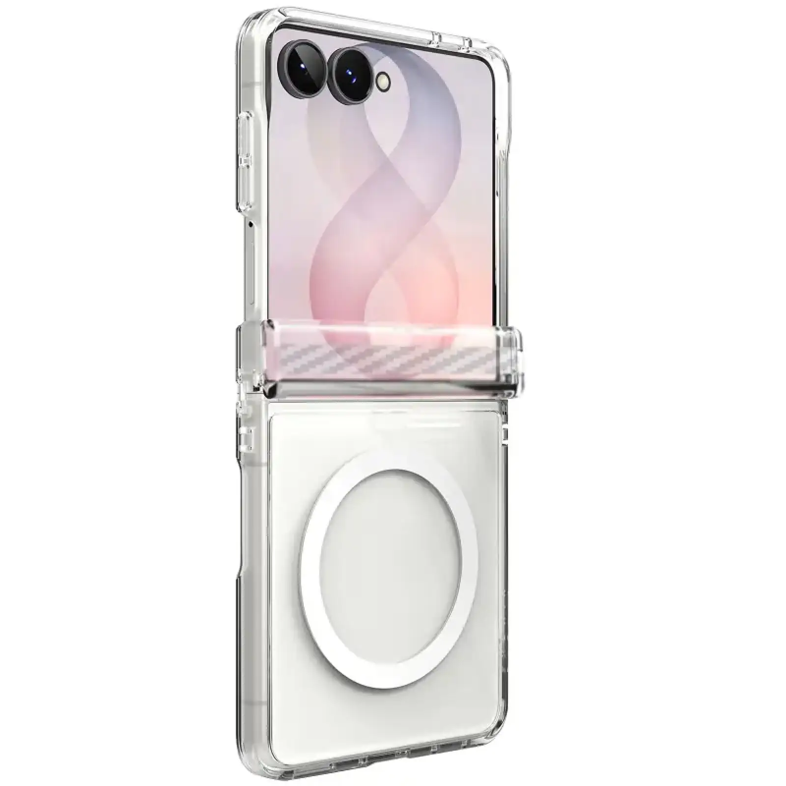 Чохол PC Pure Case with Magnetic Fit для Samsung Galaxy Flip8 Clear