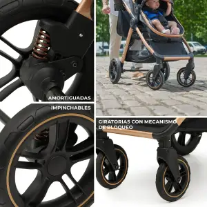 Универсальная коляска 2 в 1 Kinderkraft Esme Grey (KSESME00GRY2000)