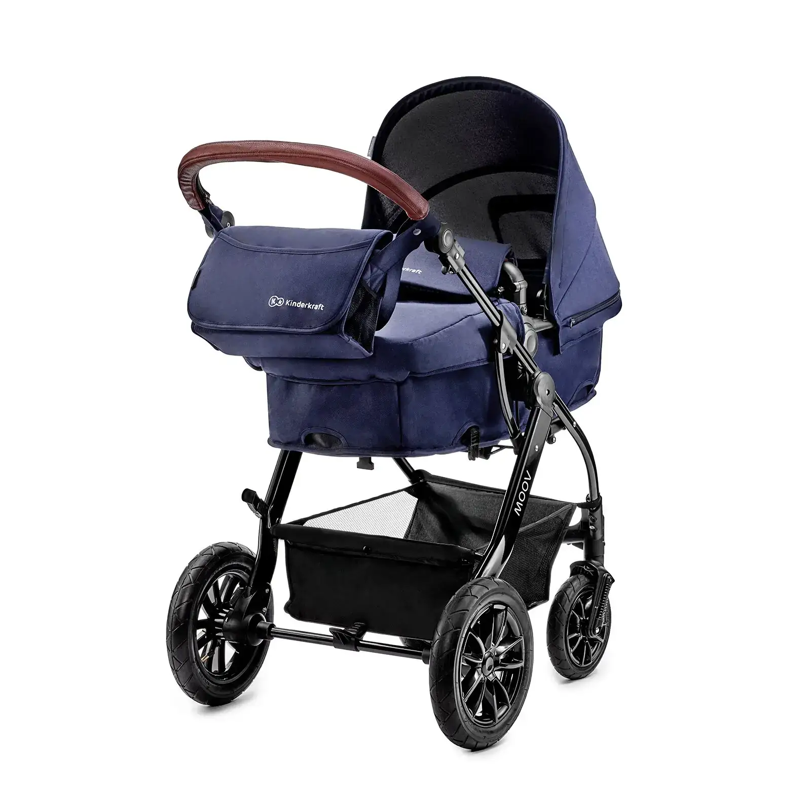 Универсальная коляска 3 в 1 Kinderkraft Moov Navy (KKWMOOVNAV00NC) UA