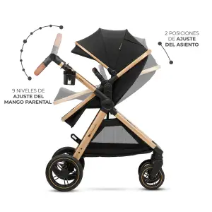Универсальная коляска 2 в 1 Kinderkraft Esme Black (KSESME00BLK2000)