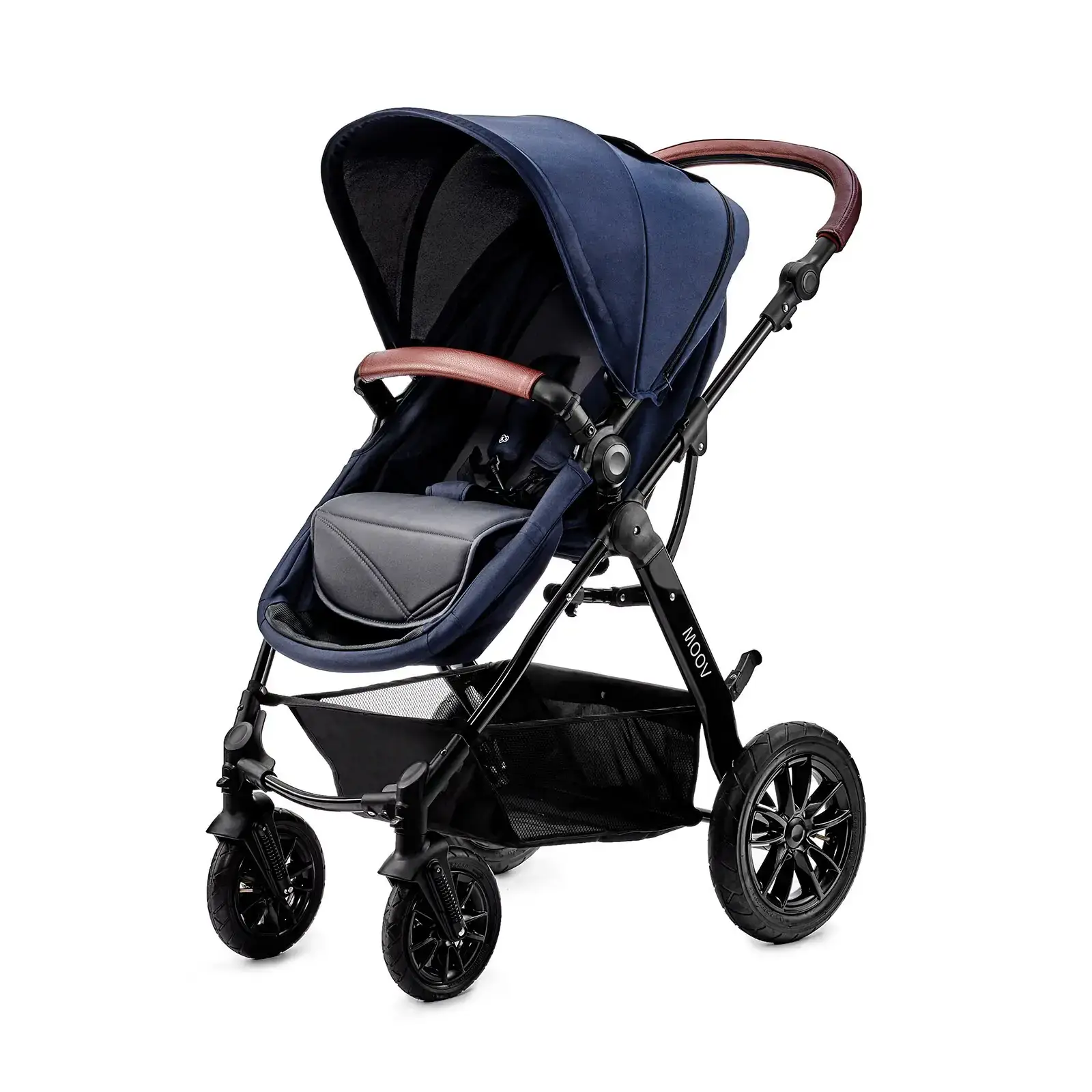 Универсальная коляска 3 в 1 Kinderkraft Moov Navy (KKWMOOVNAV00NC) UA