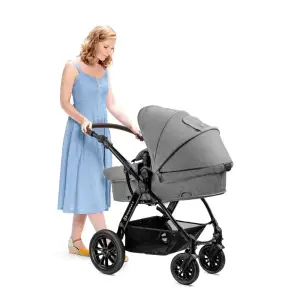 Универсальная коляска 3 в 1 Kinderkraft Moov Gray Melange (KKWMOOVGRYM0NC) UA