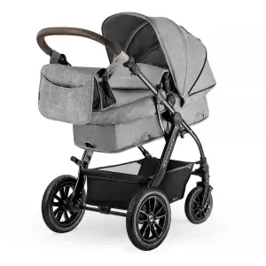 Универсальная коляска 3 в 1 Kinderkraft Moov Gray Melange (KKWMOOVGRYM0NC) UA