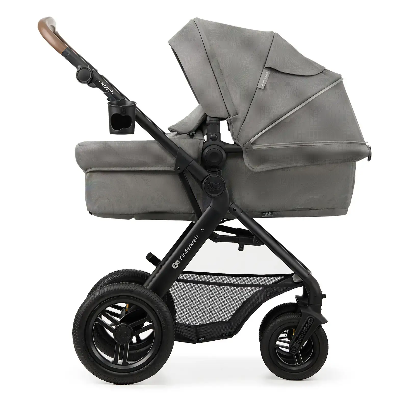 Универсальная коляска 3 в 1 Kinderkraft Moov 2 Air Light Gray (KSMOOV02LGR3000) UA