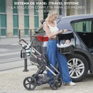 Универсальная коляска 3 в 1 Kinderkraft Moov 2 Air Light Gray (KSMOOV02LGR3000) UA