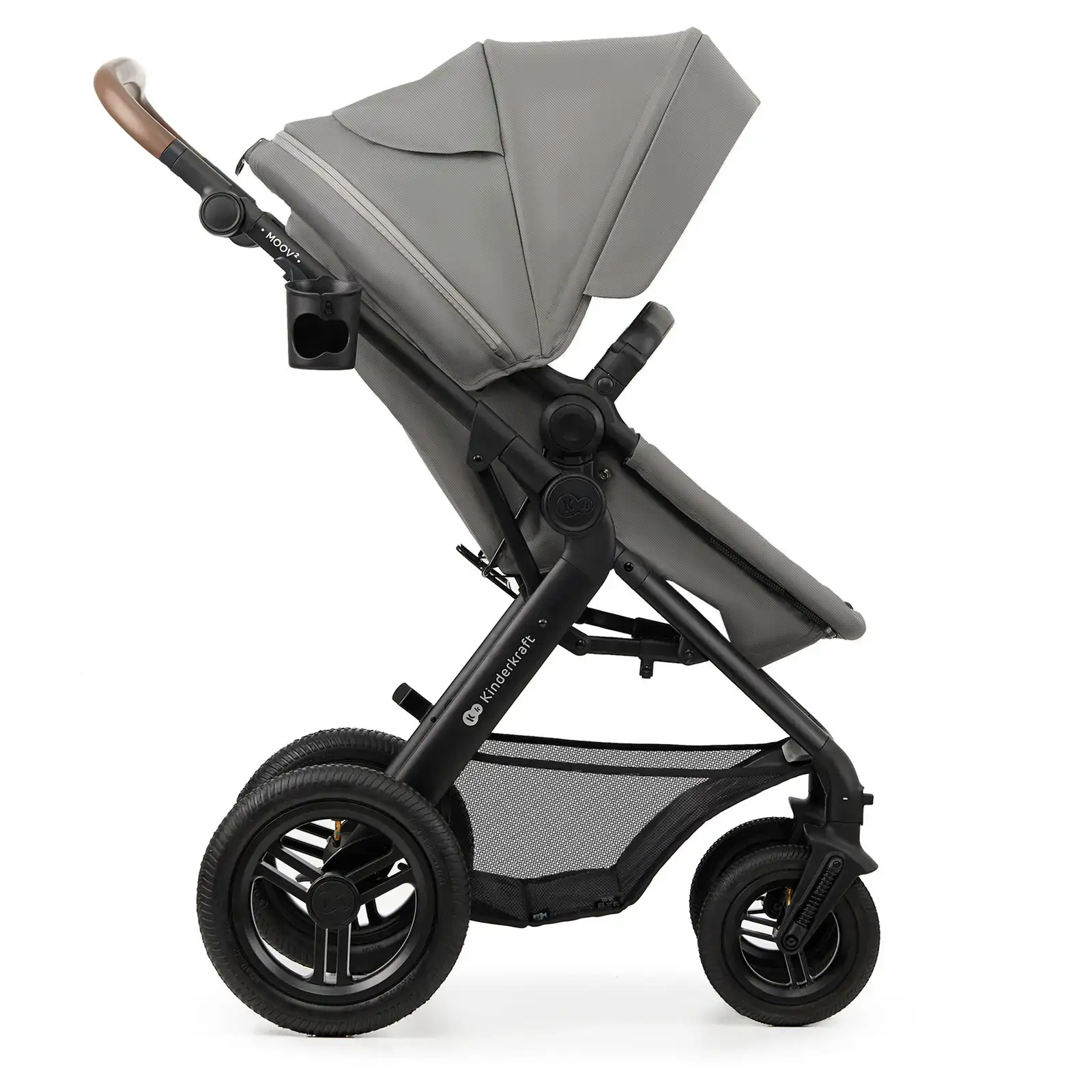 Универсальная коляска 3 в 1 Kinderkraft Moov 2 Air Light Gray (KSMOOV02LGR3000) UA