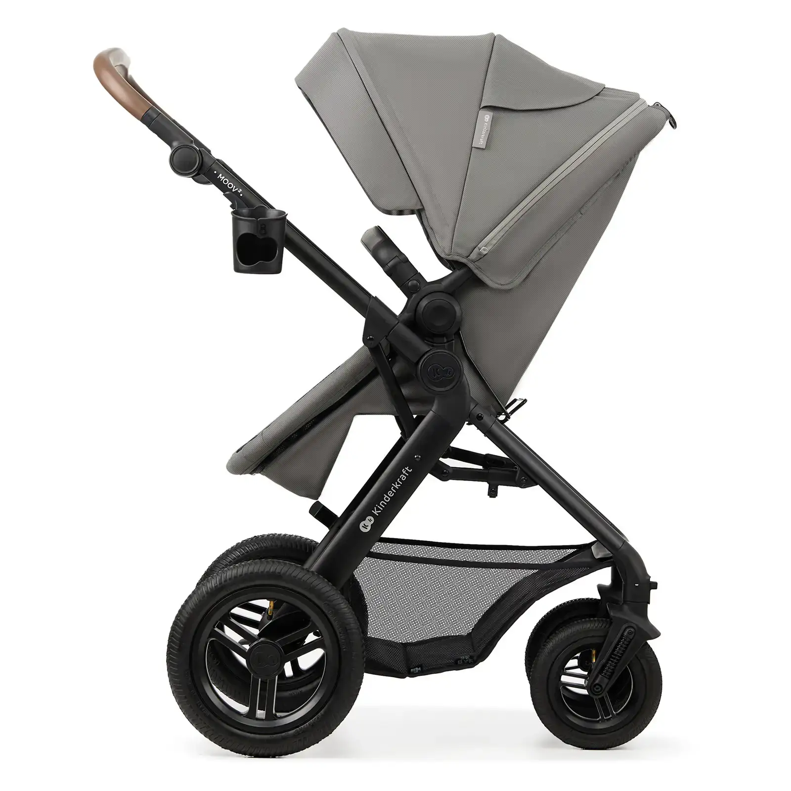 Универсальная коляска 3 в 1 Kinderkraft Moov 2 Air Light Gray (KSMOOV02LGR3000) UA