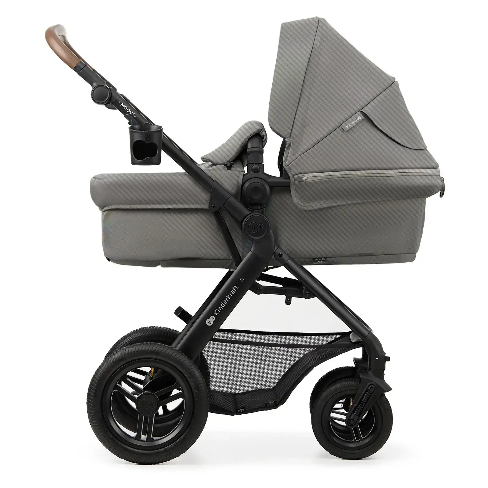 Универсальная коляска 3 в 1 Kinderkraft Moov 2 Air Light Gray (KSMOOV02LGR3000) UA