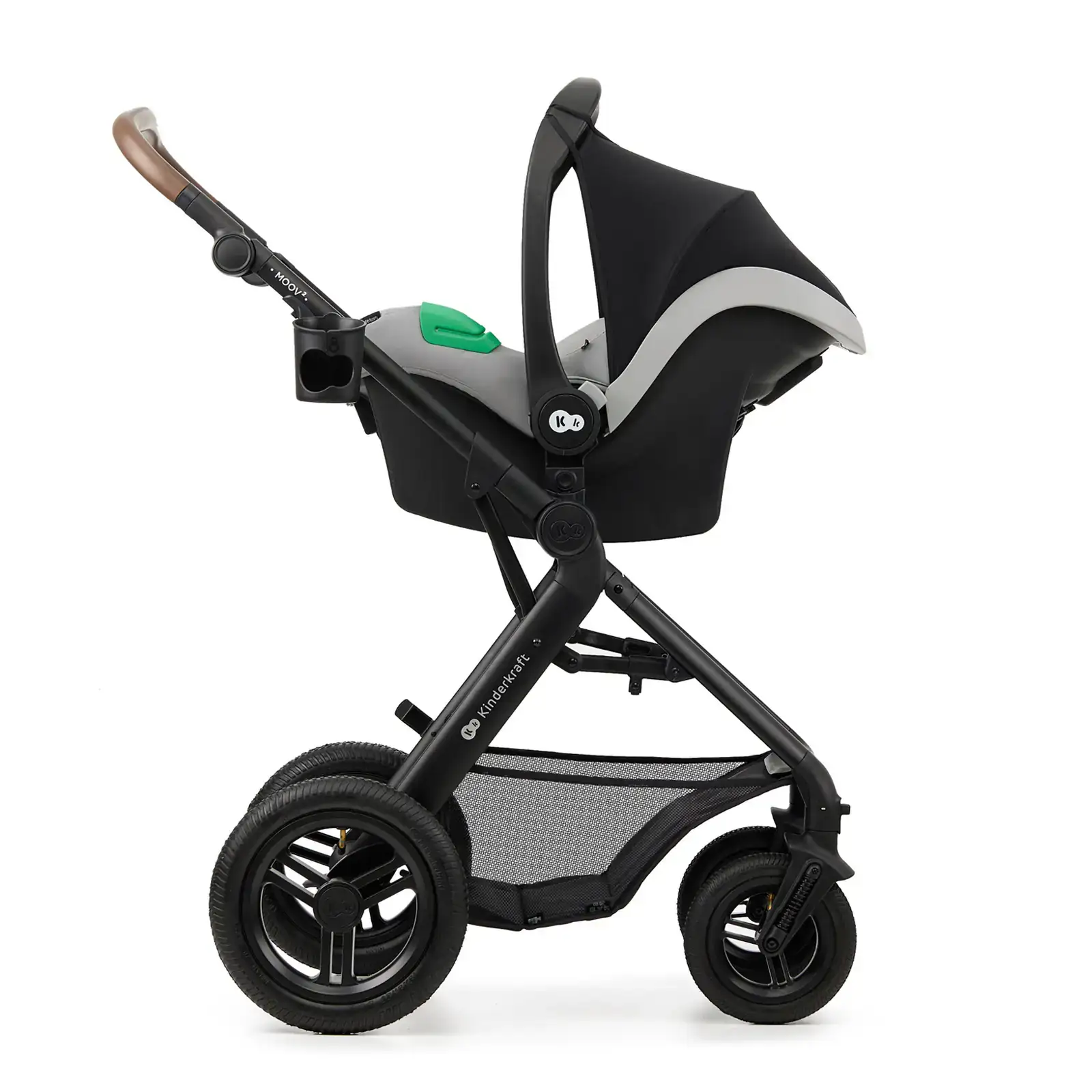 Универсальная коляска 3 в 1 Kinderkraft Moov 2 Air Light Gray (KSMOOV02LGR3000) UA