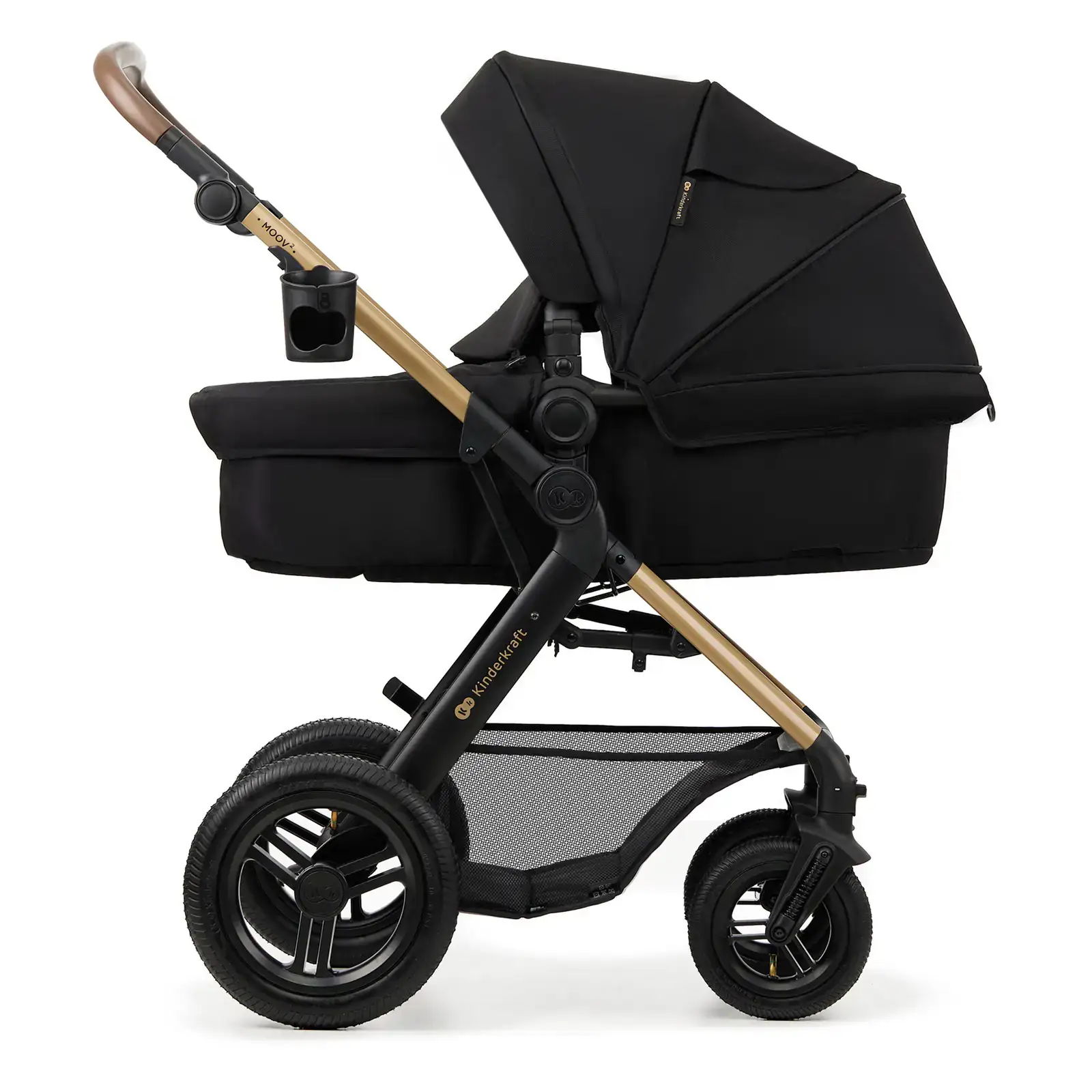 Универсальная коляска 3 в 1 Kinderkraft Moov 2 Air Pure Black (KSMOOV02BLK0000)