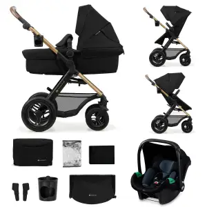Универсальная коляска 3 в 1 Kinderkraft Moov 2 Air Pure Black (KSMOOV02BLK0000)
