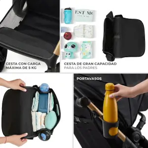 Универсальная коляска 3 в 1 Kinderkraft Moov 2 Air Pure Black (KSMOOV02BLK0000)