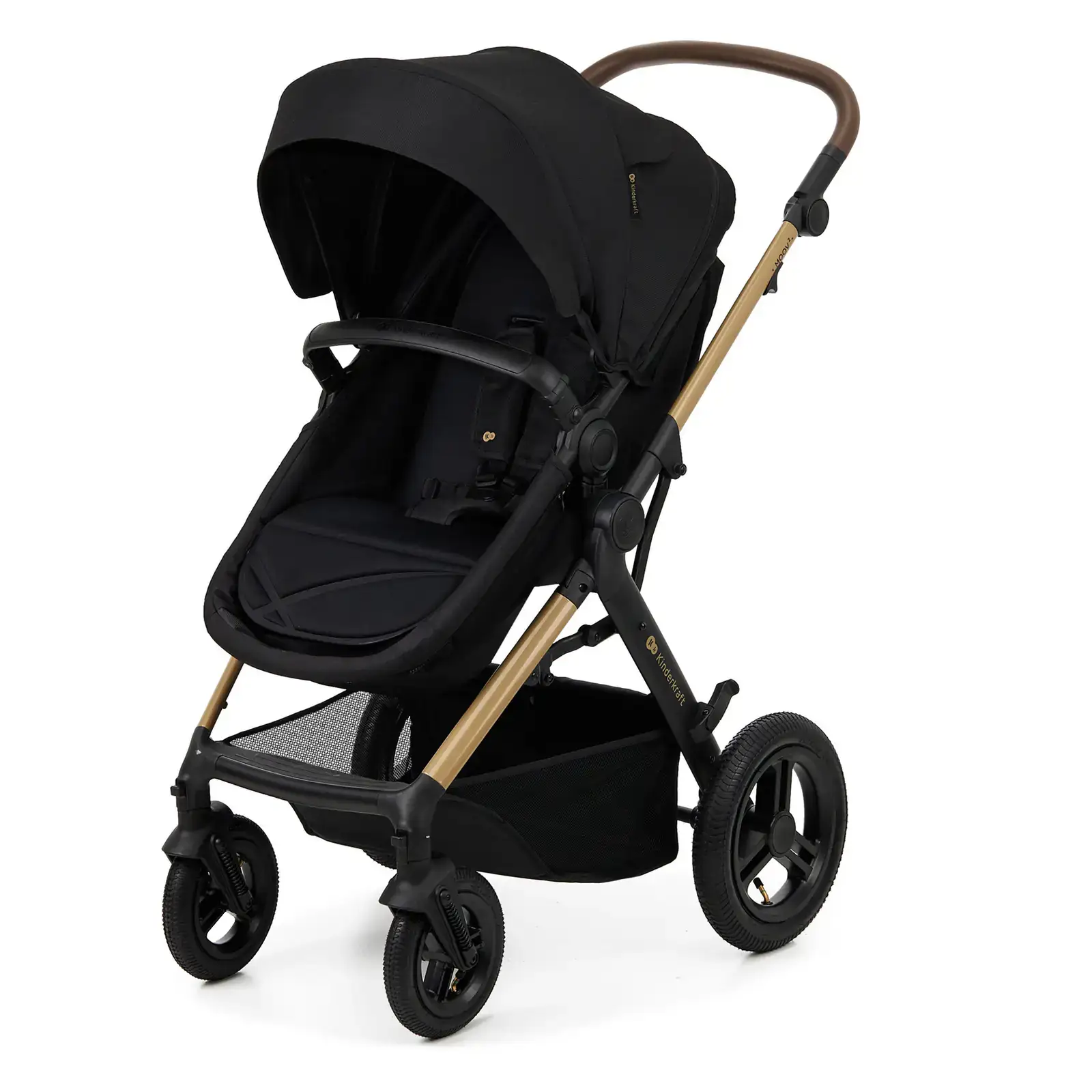 Универсальная коляска 3 в 1 Kinderkraft Moov 2 Air Pure Black (KSMOOV02BLK0000)