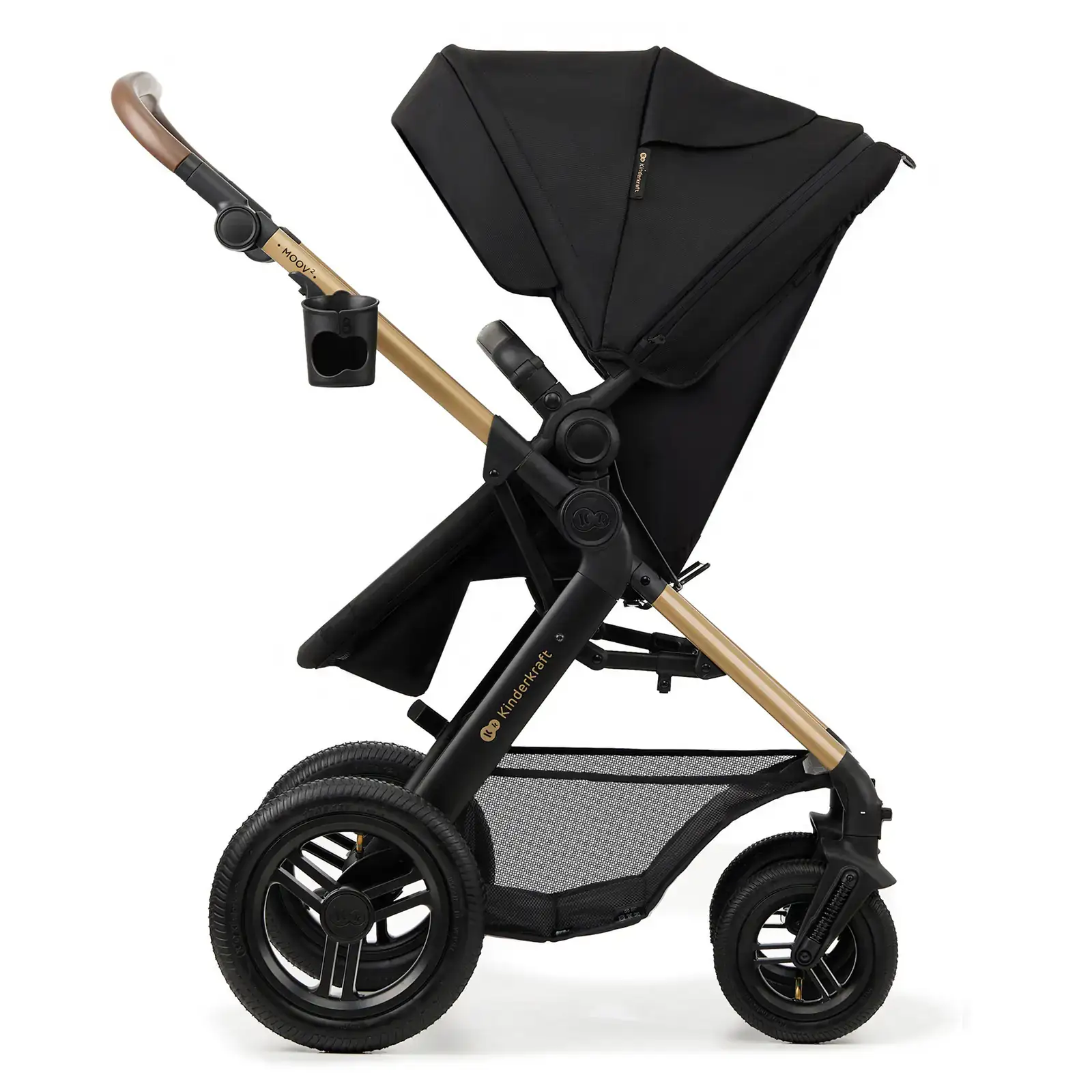 Универсальная коляска 3 в 1 Kinderkraft Moov 2 Air Pure Black (KSMOOV02BLK0000)