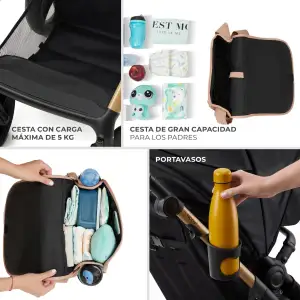Универсальная коляска 3 в 1 Kinderkraft Moov 2 Air Sand Beige (KSMOOV02BEG0000)