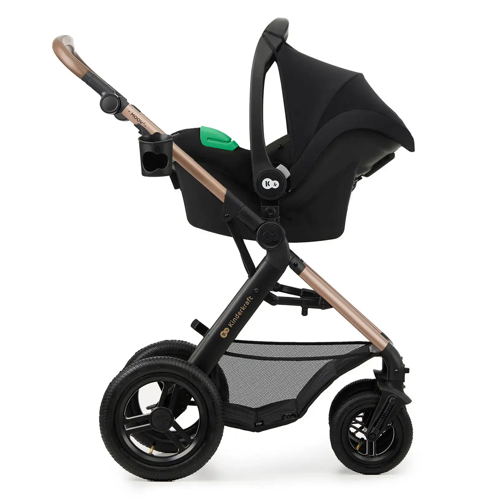 Универсальная коляска 3 в 1 Kinderkraft Moov 2 Air Sand Beige (KSMOOV02BEG0000)