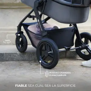 Универсальная коляска 3 в 1 Kinderkraft Moov 2 Air Sand Beige (KSMOOV02BEG0000)