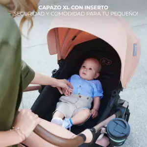 Универсальная коляска 3 в 1 Kinderkraft Moov 2 Air Sand Beige (KSMOOV02BEG0000)