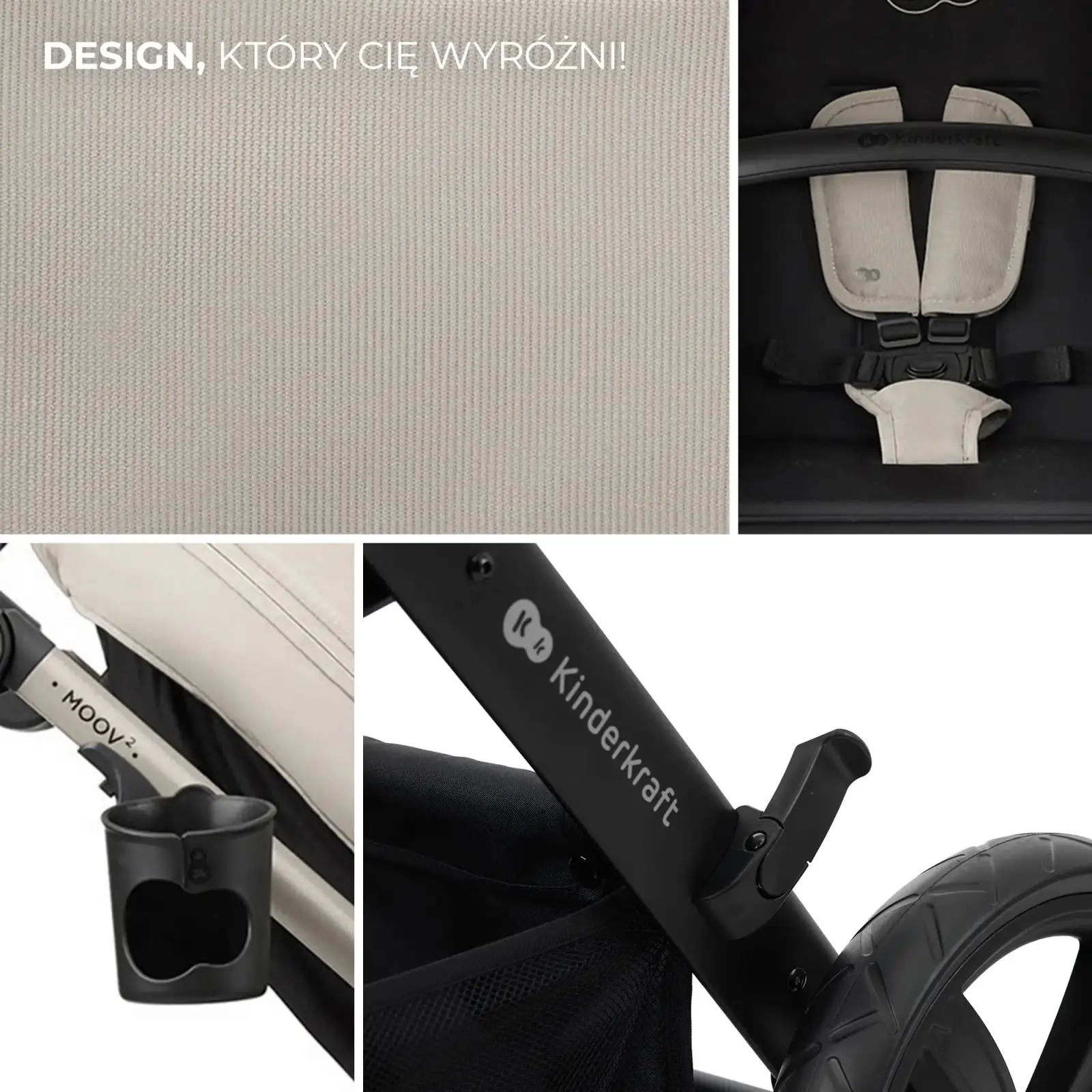 Універсальна коляска 3 в 1 Kinderkraft Moov 2 Moonlight Gray (KSMOOV02GRYEV00)