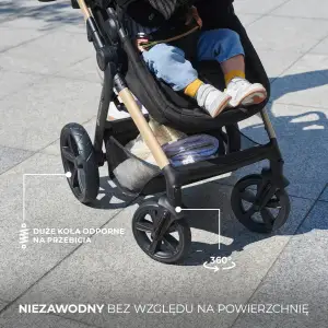 Універсальна коляска 3 в 1 Kinderkraft Moov 2 Moonlight Gray (KSMOOV02GRYEV00)