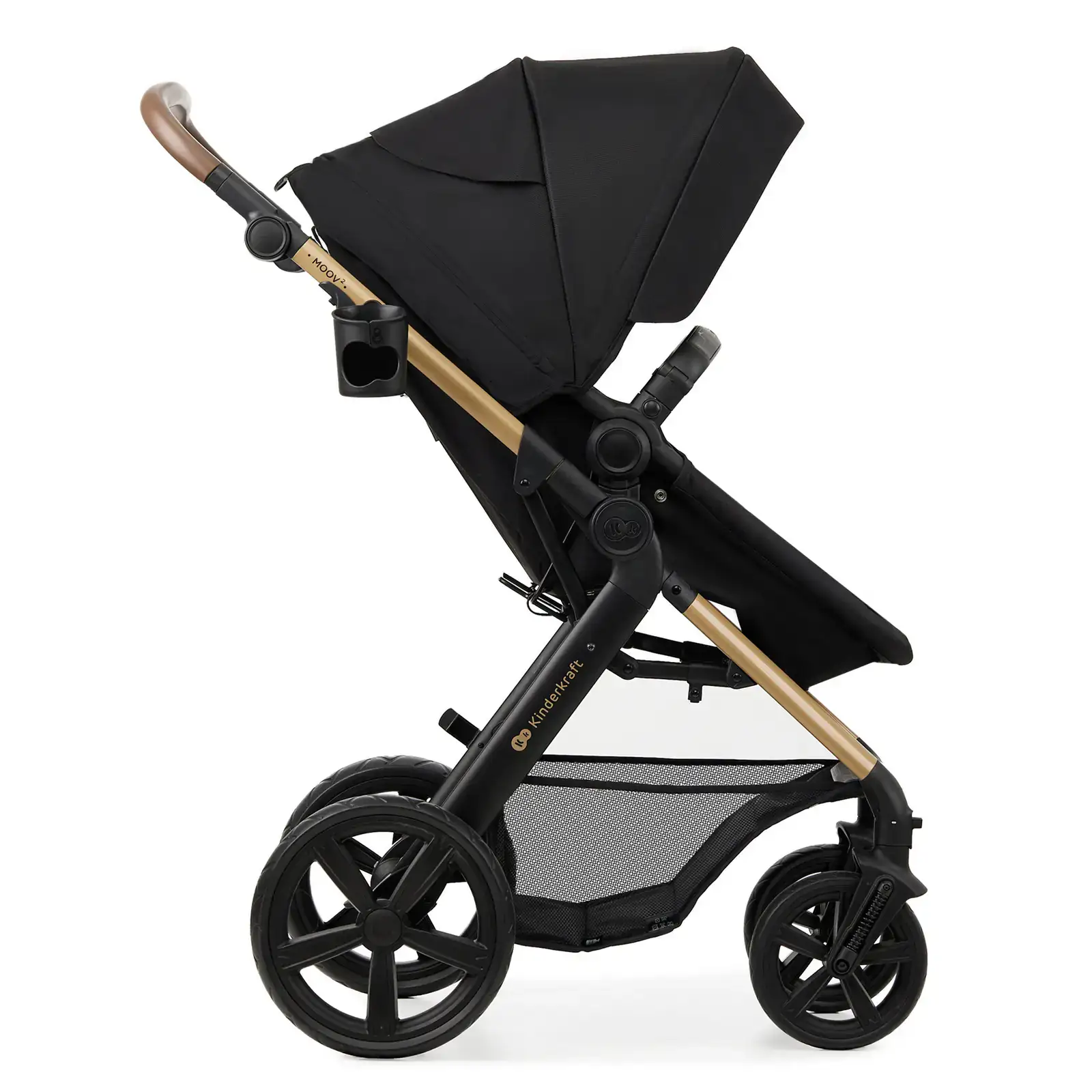 Универсальная коляска 3 в 1 Kinderkraft Moov 2 Pure Black (KSMOOV02BLKEV00)