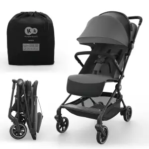 Прогулочная коляска Kinderkraft Nebo Platinum Grey Beige (KSNEBO00GRY0000) UA
