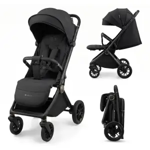 Прогулянкова коляска Kinderkraft Dave Venezian Black (KSDAVE00BLK0000) UA