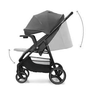Прогулочная коляска Kinderkraft Trig 3 Tray Grey (KSTRIG03GRY000T)