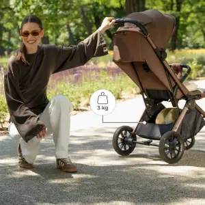 Прогулянкова коляска Kinderkraft Dave Venezian Black (KSDAVE00BLK0000) UA