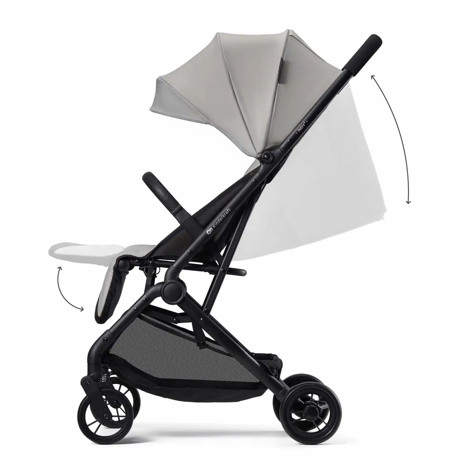Прогулочная коляска Kinderkraft Indy 3 Urban Grey (KSINDY03GRY0000) UA