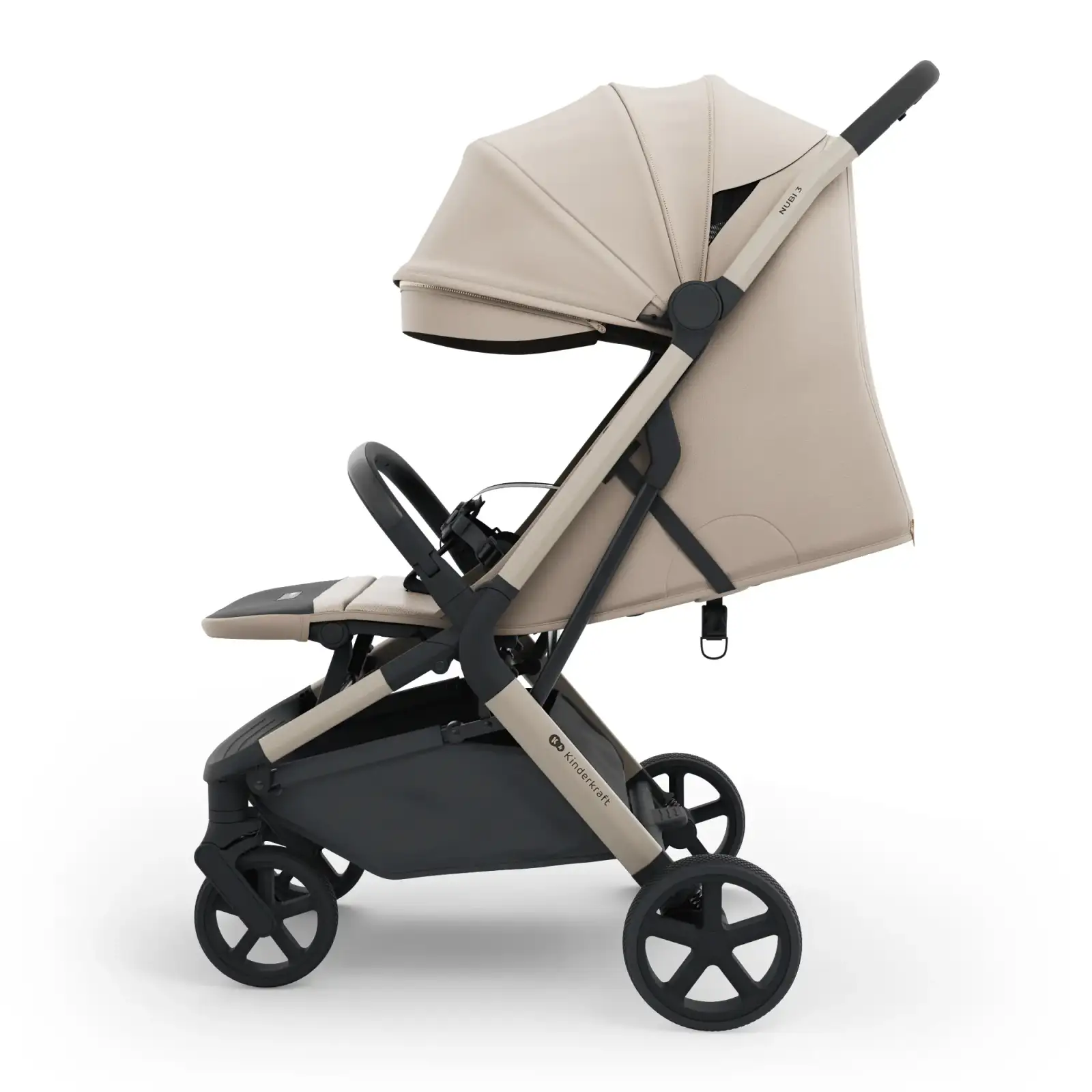 Прогулочная коляска Kinderkraft Nubi 3 Sand Beige (KSNUBI03BEG0000)