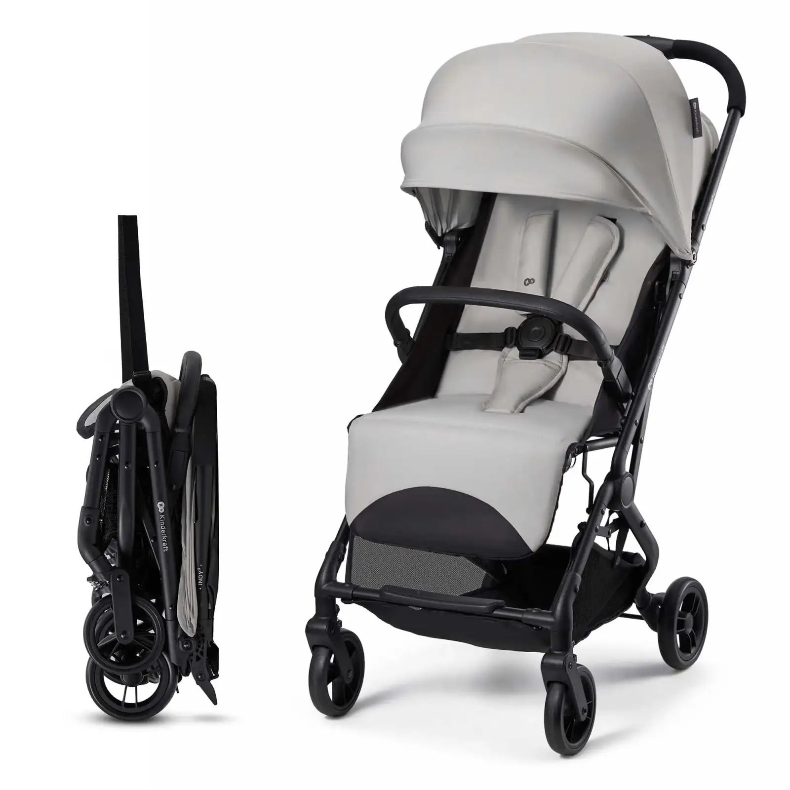 Прогулочная коляска Kinderkraft Indy 3 Urban Grey (KSINDY03GRY0000) UA