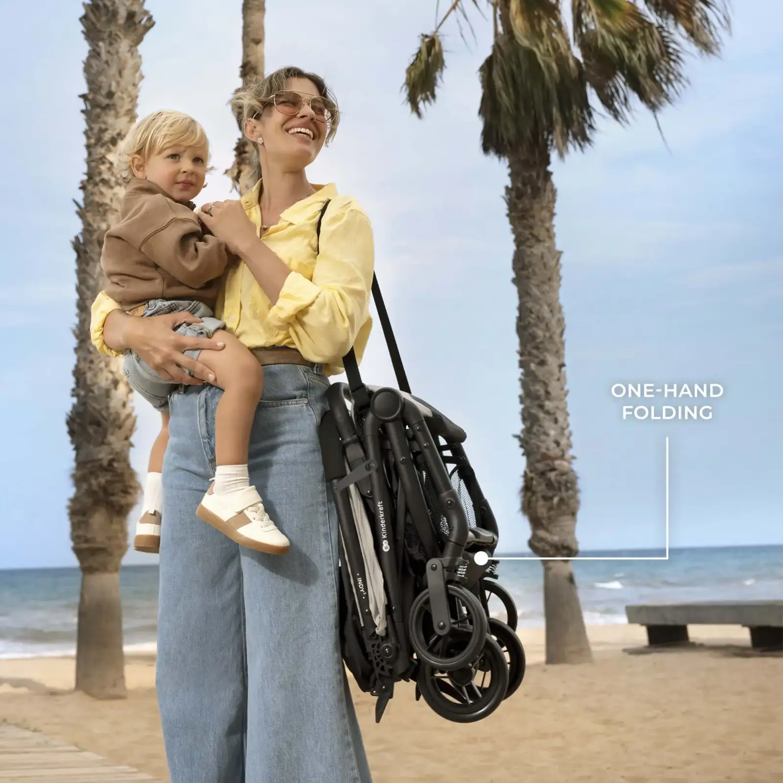 Прогулочная коляска Kinderkraft Indy 3 Urban Grey (KSINDY03GRY0000) UA