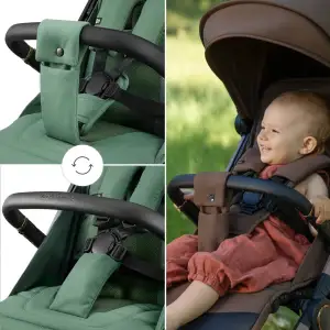 Прогулянкова коляска Kinderkraft Dave Sage Green (KSDAVE00GRE0000) UA