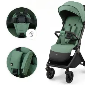Прогулянкова коляска Kinderkraft Dave Sage Green (KSDAVE00GRE0000) UA