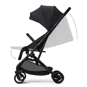 Прогулочная коляска Kinderkraft Indy 3 Coal Black (KSINDY03BLK0000) UA