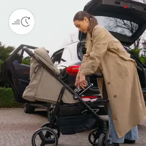 Прогулочная коляска Kinderkraft Trig 3 Tray Grey (KSTRIG03GRY000T)