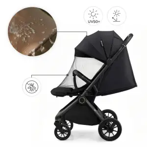 Прогулянкова коляска Kinderkraft Dave Venezian Black (KSDAVE00BLK0000) UA
