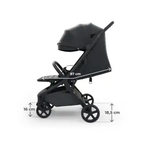 Прогулочная коляска Kinderkraft Nubi 3 Midnight Black (KSNUBI03BLK0000)