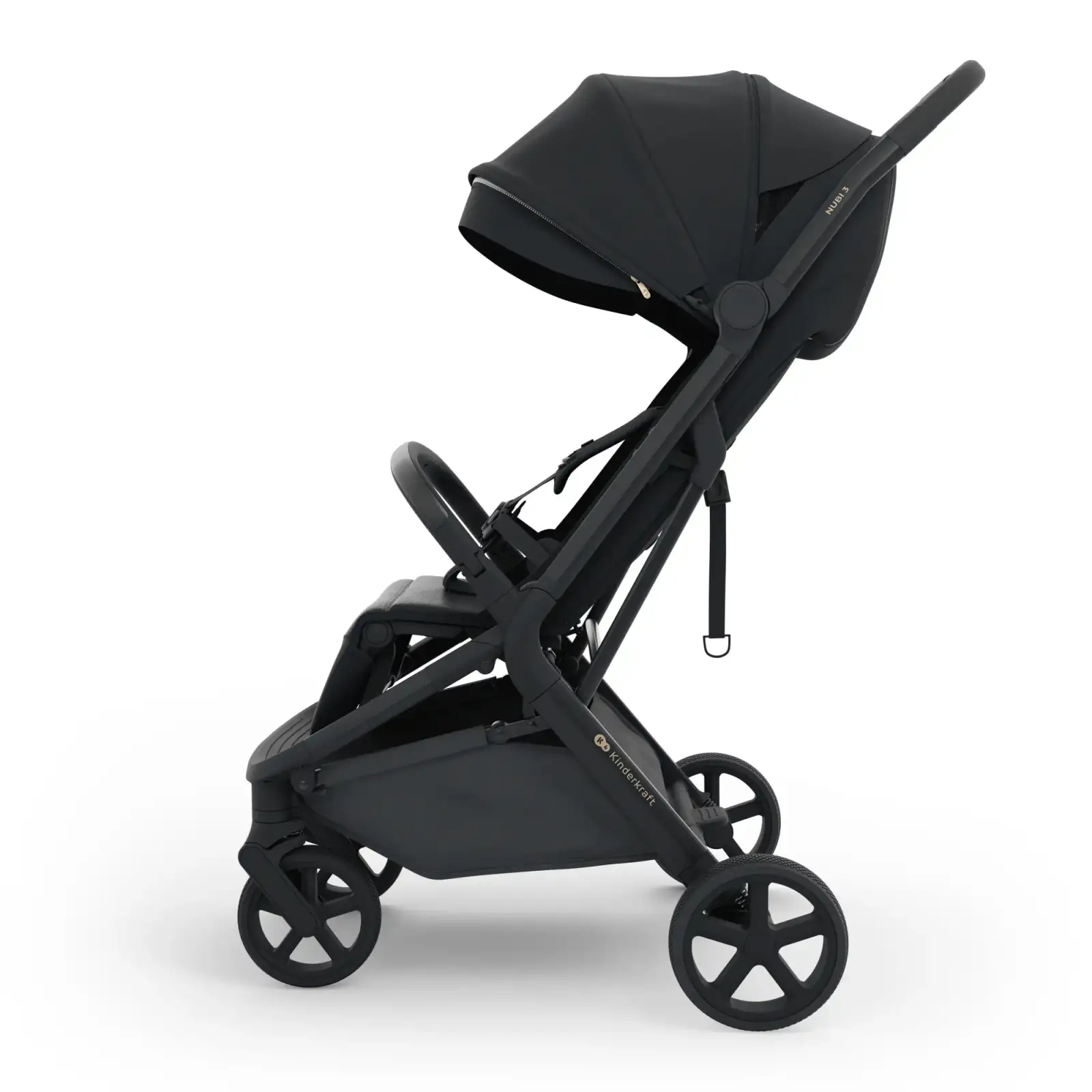 Прогулочная коляска Kinderkraft Nubi 3 Midnight Black (KSNUBI03BLK0000)