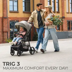 Прогулочная коляска Kinderkraft Trig 3 Brown (KSTRIG03BRW0000)