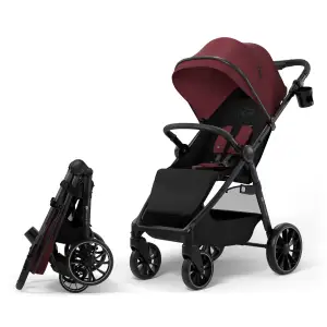 Прогулочная коляска Kinderkraft Grande 2 Burgundy (KSGRAN02BRG0000)