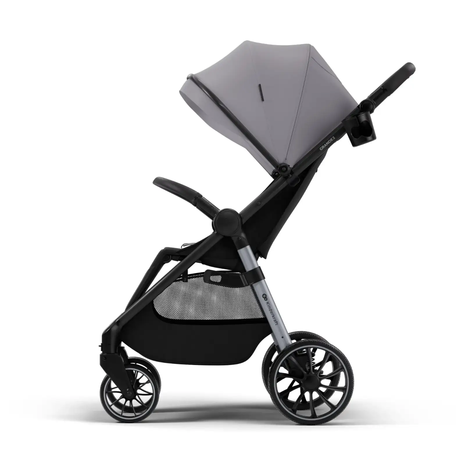 Прогулочная коляска Kinderkraft Grande 2 Grey (KSGRAN02GRY0000)