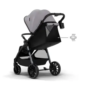 Прогулочная коляска Kinderkraft Grande 2 Grey (KSGRAN02GRY0000)