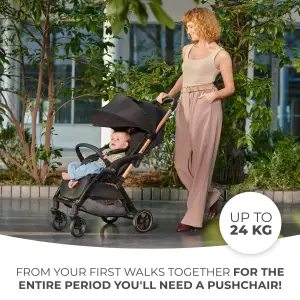 Прогулянкова коляска Kinderkraft Apino Dune Beige (KSAPIN00BEG0000)