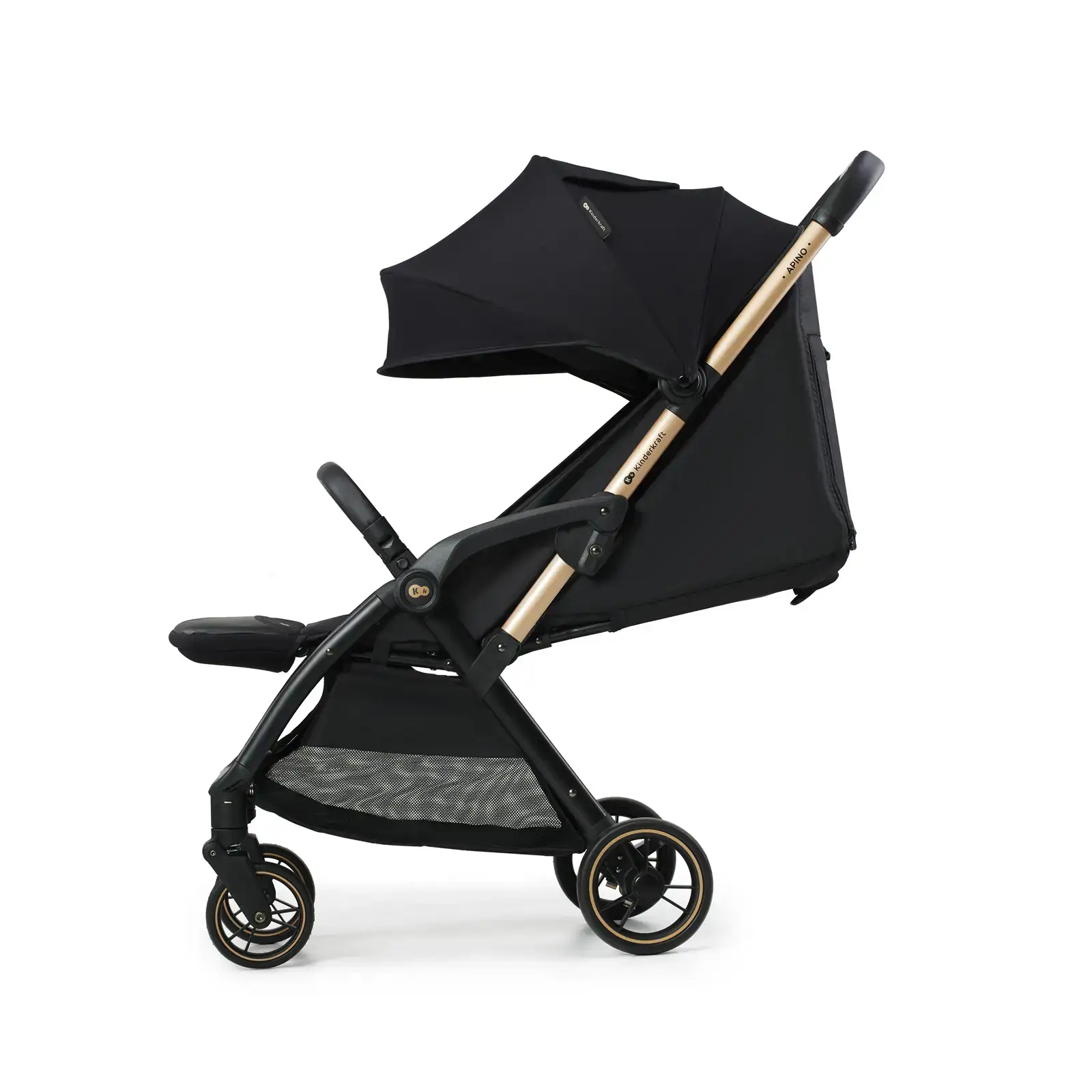 Прогулочная коляска Kinderkraft Apino Raven Black (KSAPIN00BLK0000) UA