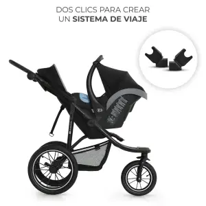 Прогулочная коляска Kinderkraft Helsi 2 Black (KSHELS02BLK0000) UA