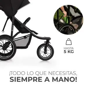Прогулочная коляска Kinderkraft Helsi 2 Black (KSHELS02BLK0000) UA