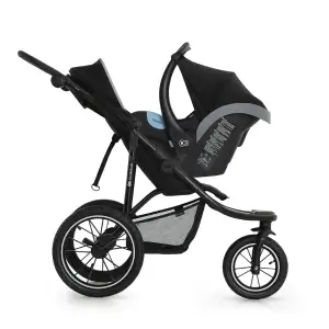 Прогулочная коляска Kinderkraft Helsi 2 Black (KSHELS02BLK0000) UA