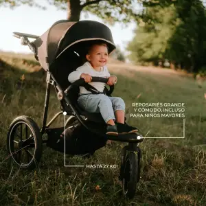 Прогулочная коляска Kinderkraft Helsi 2 Black (KSHELS02BLK0000) UA